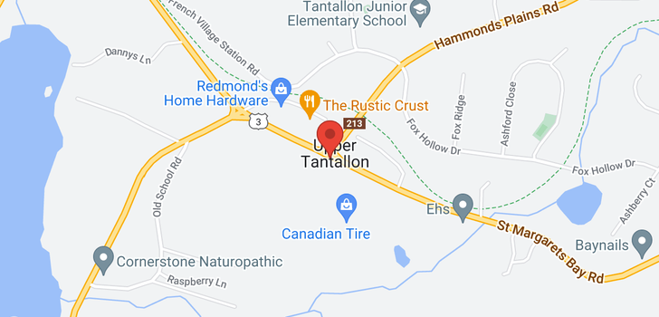 map of 71 Hemlock Drive